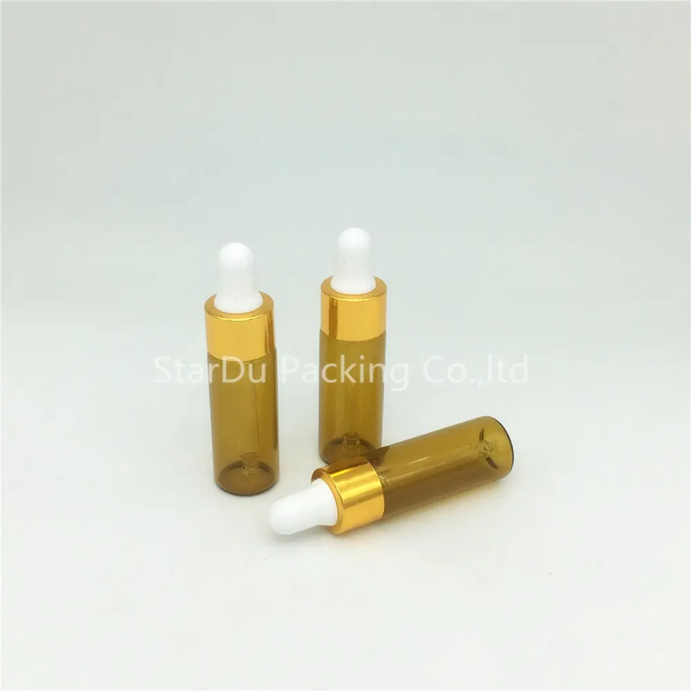 Пипетка для жидкости из янтарного стекла 5 мл 300 шт.|bottle 5ml|bottle pipette5ml glass dropper |