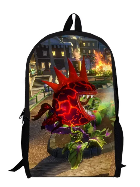 Рюкзак зомби 15 дюймов детский двухслойный мультяшный аниме рюкзак ПВХ мужские
