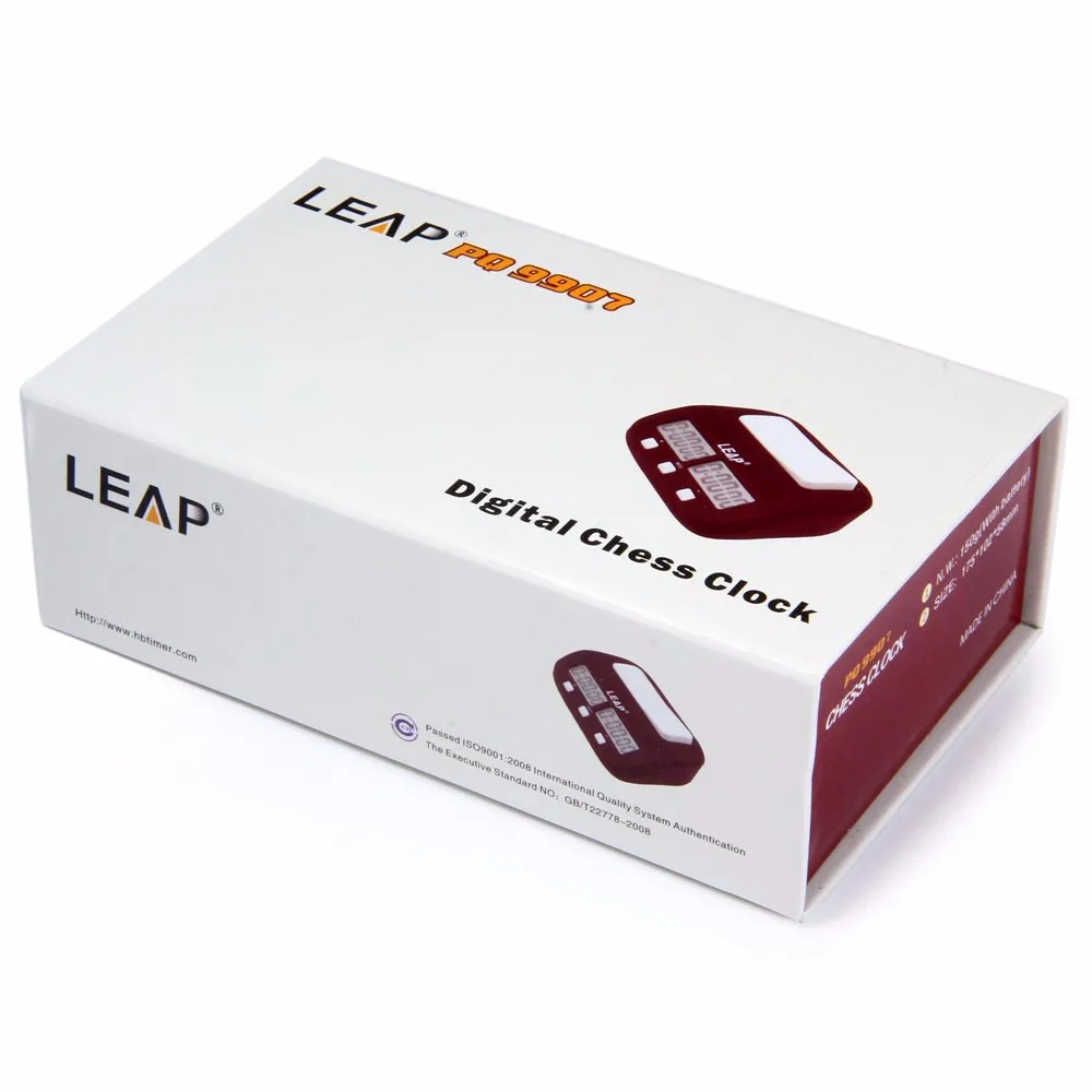 LEAP профессиональные Компактные цифровые Шахматные Часы Подсчет таймера вниз электронная настольная игра бонусный конкурс мастер-турнир бесплатно