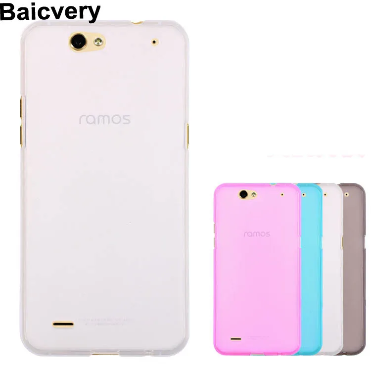Soft TPU Rubber Matte Case For Ramos MOS1 5.5&quot Colorful Skin Cover for Top Quality |