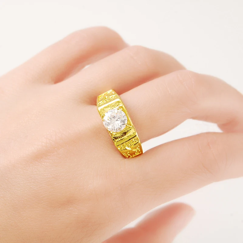 2015 оптовая цена отличная акция очаровательные кольца с покрытием 24-каратным