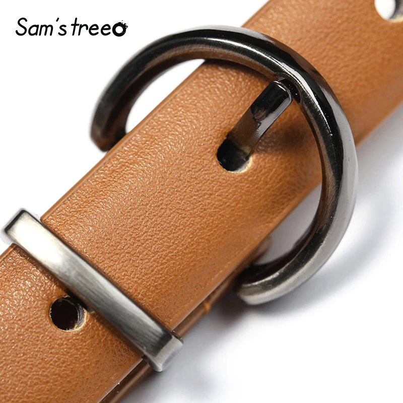 Sam's Tree съемные поясные ремни с цепочкой в стиле панк Модные женские ремни женские модные серебряные пряжки кожаный пояс Джинсы