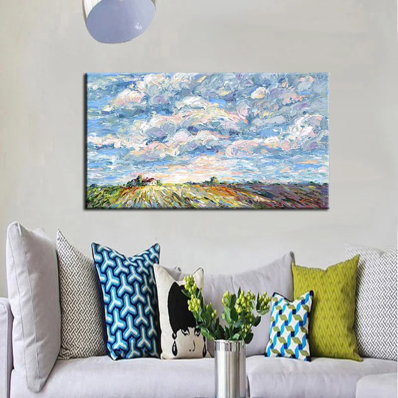 Бесплатная доставка Высокое качество современный красивый пейзаж Европа