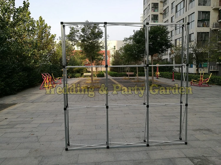 Цветочный настенный стенд алюминиевый складной цветочный фон рамка рекламный