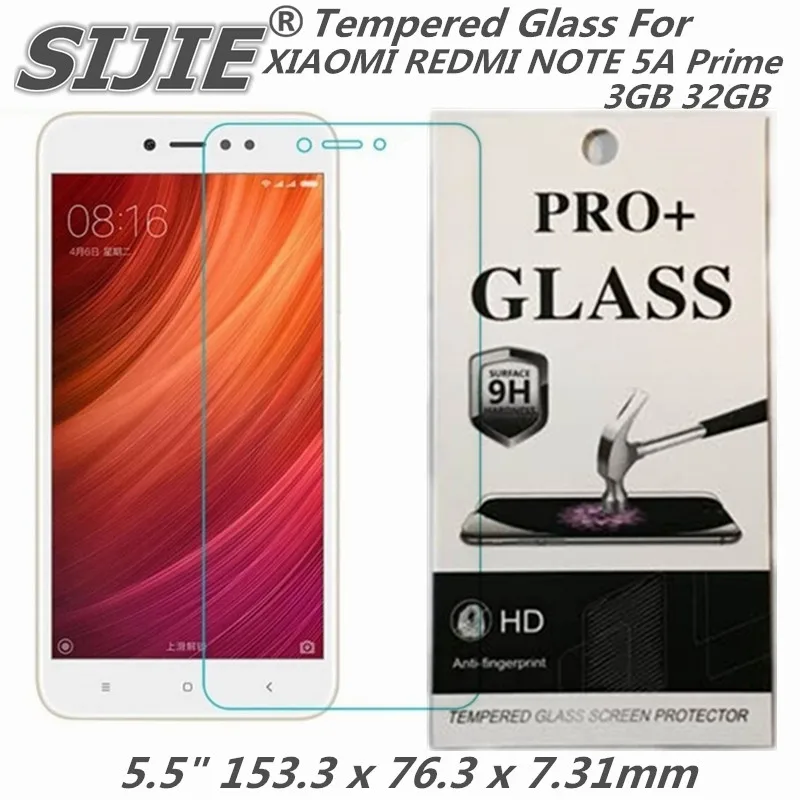 Закаленное Стекло для Xiaomi Redmi Note 5A Global Prime 5 note5A 5.5 дюймов 3 ГБ 32 Экран защитный чехол