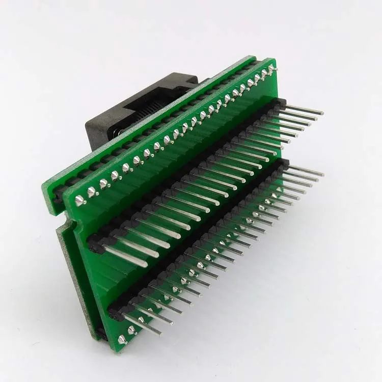 TQFP44 FQFP44 QFP44 к DIP44 Программирование гнездо OTQ 44 0.8 14 шаг мм IC тела Размер 10 X10MM адаптер