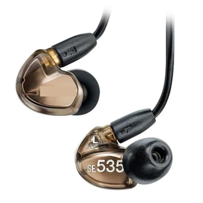 PIZEN SE535 наушники со съемным MMCX кабелем ушной крючок Hifi dj монитор стерео Спортивная гарнитура наушники с розничной коробкой se215