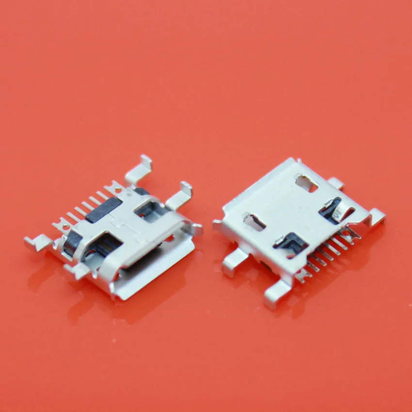 100 шт./лот Micro usb разъем для зарядки 5pin 4SMT ножка Blackberry/Lenovo/OPPO/ZTE V880 U880 N880S N760 Huawei C8650 Y220