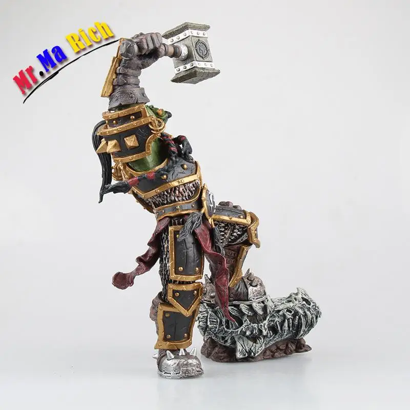 Gioco Wow Orc Warchief Thrall Premium Серия 2 ПВХ фигурка Da Collezione Modello Ben Imballato Senza Scatola | Игрушки и