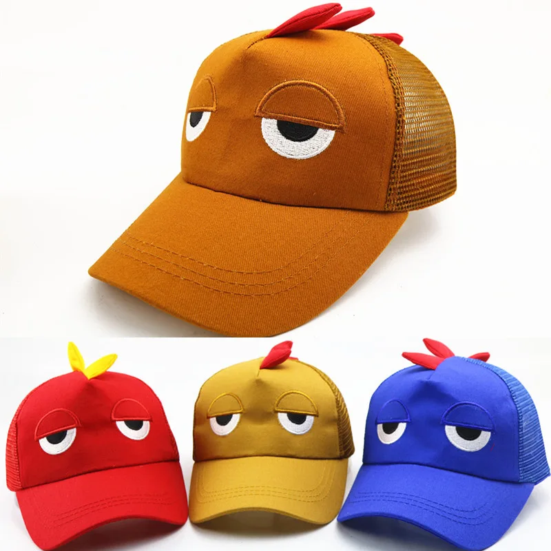 Модная летняя сетчатая Кепка с рисунком динозавра для маленьких девочек кепки