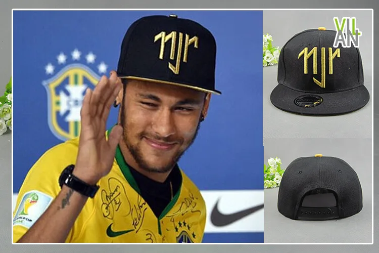 Hot Sale Golden Logo Neymar JR Brazil 