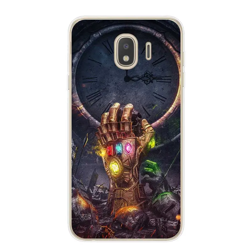 Marvel DC Comics Iron Man Spider-Man joker Batman Cover Phone Case for Samsung J3 J5 J7 16 J4 J6 Plus Note 8 9 10 Pro - Цвет: T6140