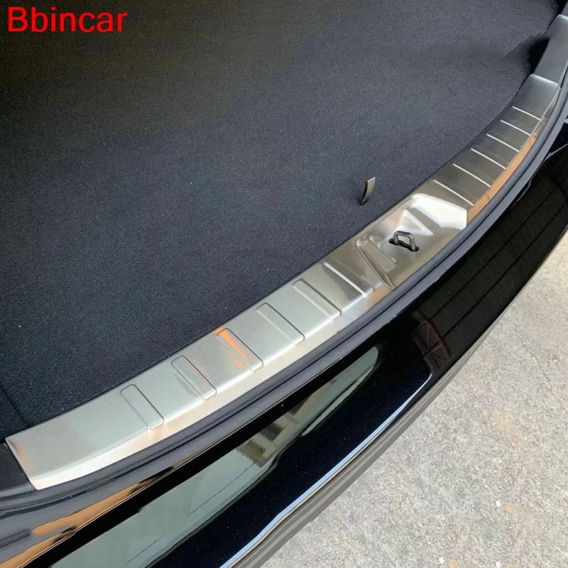 Bbincar для Subaru Forester SK 2018 2019 внешние аксессуары внутренняя накладка на задний бампер
