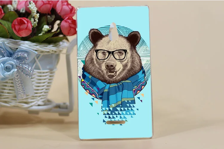 Новое поступление Модный чехол с рисунком для Nokia XL две Sim карты жесткие