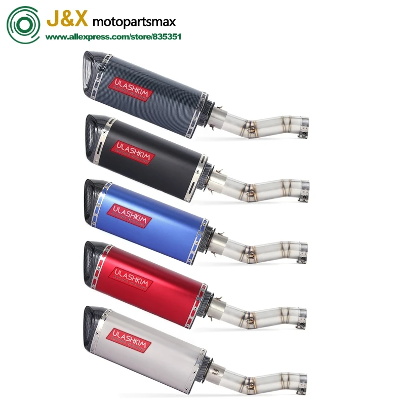 

Глушитель выхлопной трубы для мотоцикла, полная система, средний соединитель, средняя труба, слипон для suzuki GSX R600 R750 GSXR600 GSXR750 K7 2007