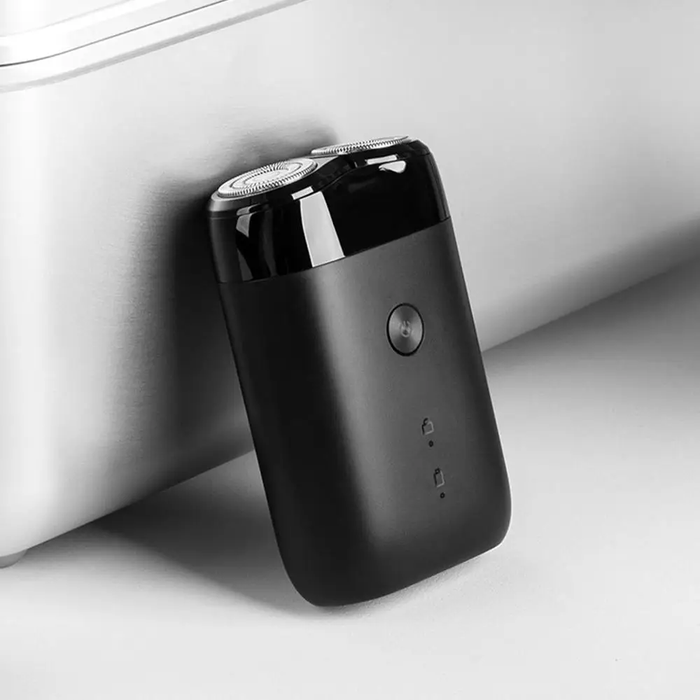 Новая Оригинальная электробритва xiaomi mijia с двойной вращающейся головкой для