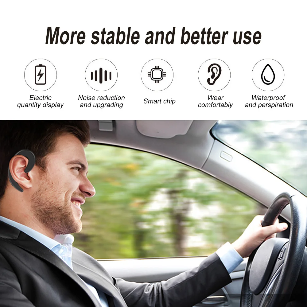 Новые мини Bluetooth наушники спортивные беспроводные 4 1 гарнитура ушной крючок с