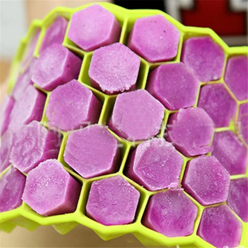 37 кубиков льда форма Honeycombice Cream Pops для мороженого йогурт коробка холодильник