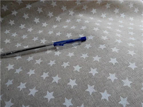 Бесплатная доставка французский стиль Toile ткань звезда Zakka сделай сам швейная (55%