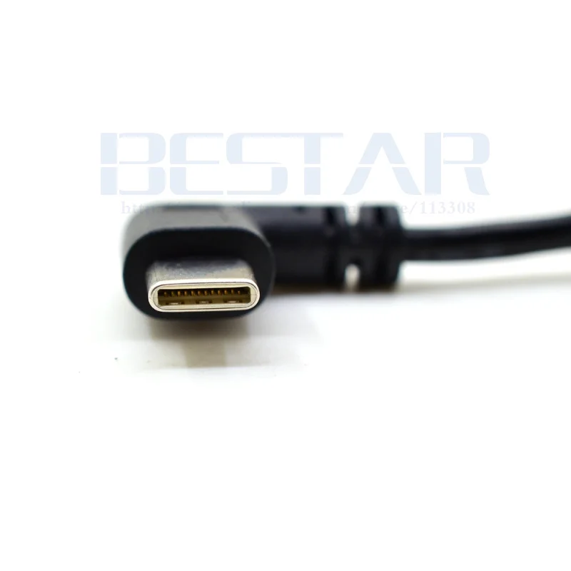 Правый угол USB-C USB 3 1 Type C разъем для 2 0 B Тип Мужской BM кабель передачи данных 50 см