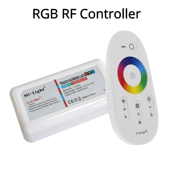 Беспроводной контроллер hotaked 2 4G RGB RGBW сенсорный Радиочастотный пульт ДУ 12 в 24