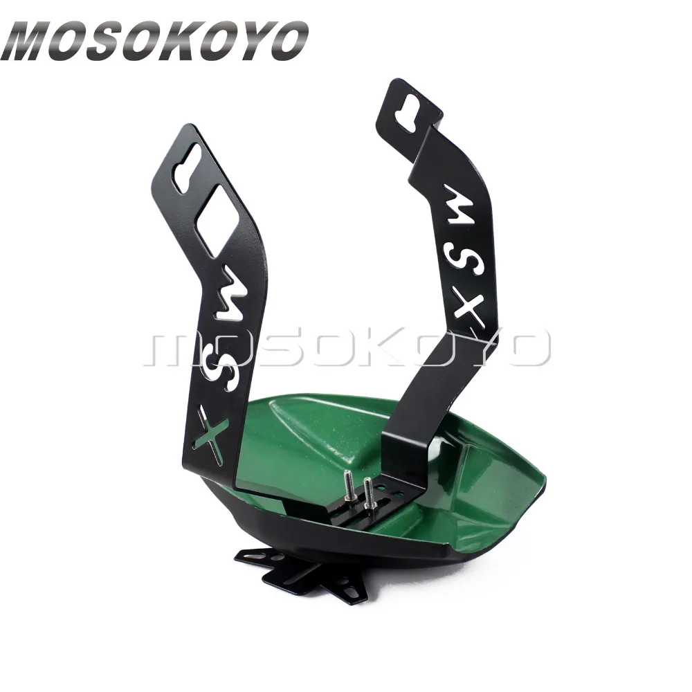 Черный заднее крыло мотоцикла брызговик грязи кронштейн для Honda MSX125 MSX 125 M3| |