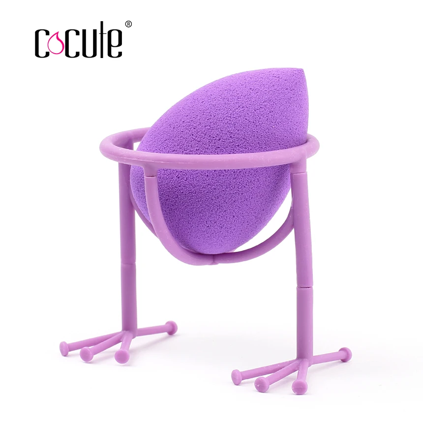 Cocute 1 шт. Подставка для губки держатель макияжа курица форма ног дисплей