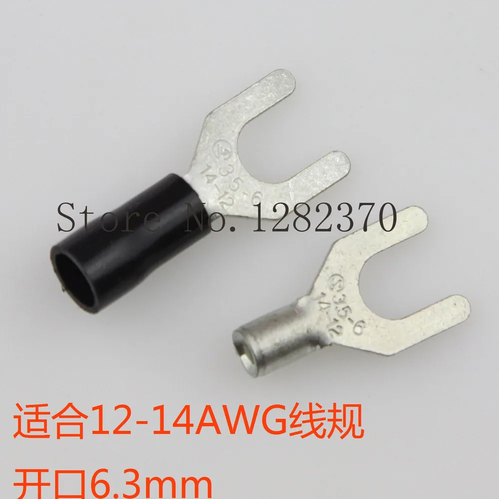 [SA] RNB3.5-6 неизолированная/SV3.5-6 Толстая луженая медная проволока 14-12AWG клеммы