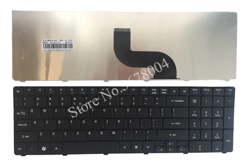 Новая горячая для acer Aspire 7740G 7750 7750G 7750Z 7235G 7235 7250G 7250G 5542G US клавиатура для ноутбука