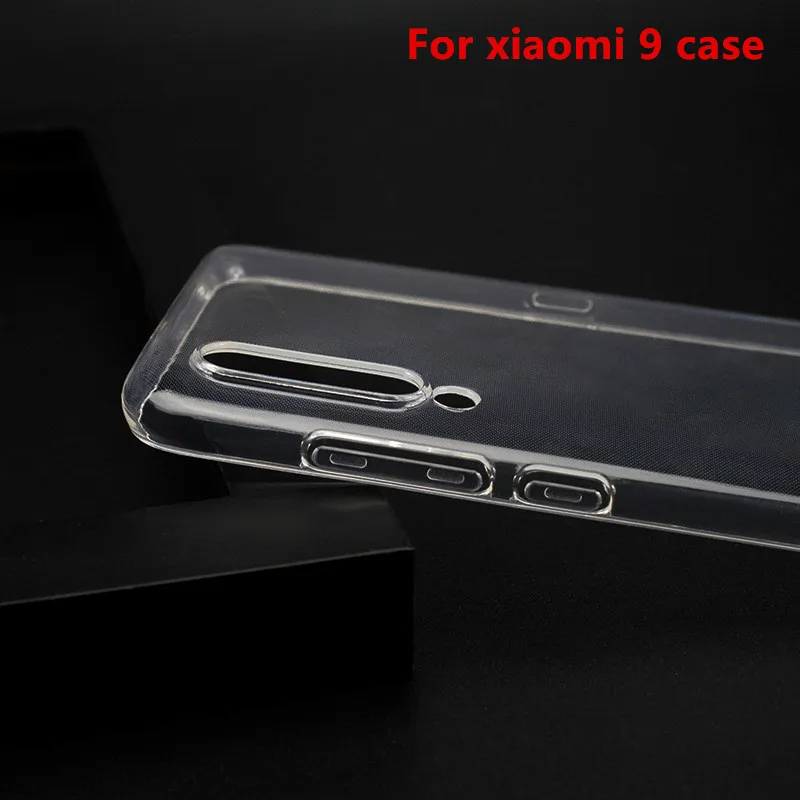 Прозрачный чехол для мобильного телефона xiaomi 9 защита от падения высокая