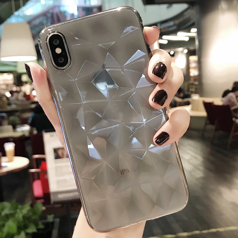 Силиконовый чехол с 3D бриллиантами для huawei Y5 Y7 P30 P20 mate 20 Lite P Smart Plus на Honor 10i 20 Pro 8X 8C 8A мягкий чехол из ТПУ