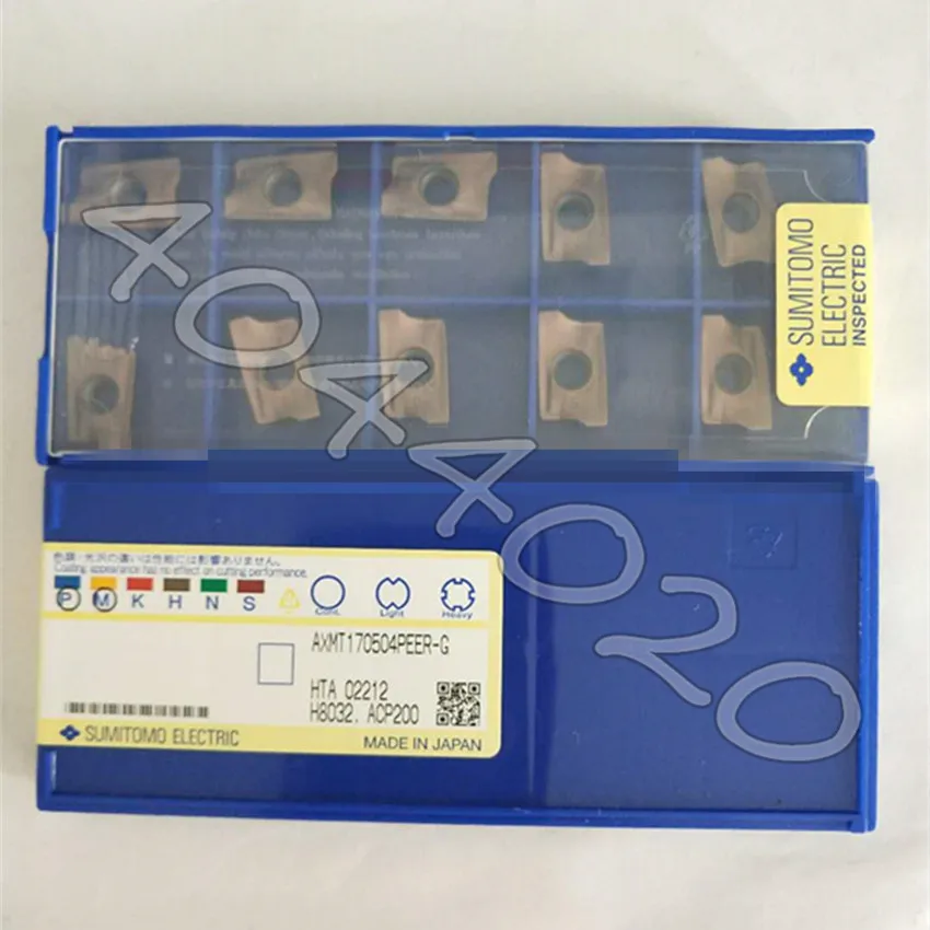 

AXMT170504PEER-G ACP200 10pcs/box Sumitomo New original Carbide blade