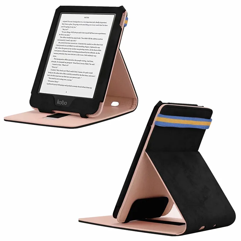Умный кожаный чехол для Kobo Clara HD 6 дюймов() ультра тонкий противоударный чехол для Kobo Clara Прозрачный HD чехол для автоматического сна/пробуждения