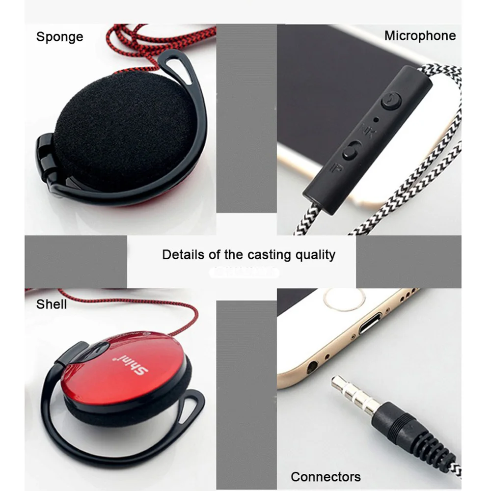 Hi-Fi стерео наушники для девочек Спортивная Музыкальная гарнитура с микрофоном 3 5