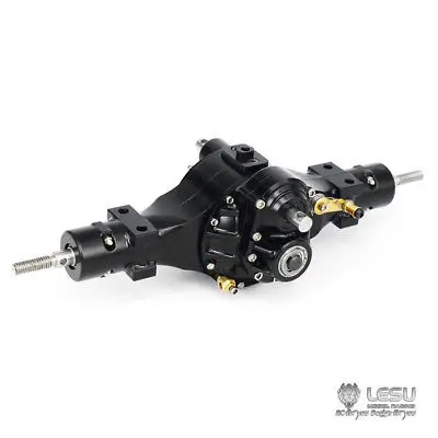 LESU Металл задний мост B дифференциальный замок для RC 1/14 тягач Tmy модель TH02041