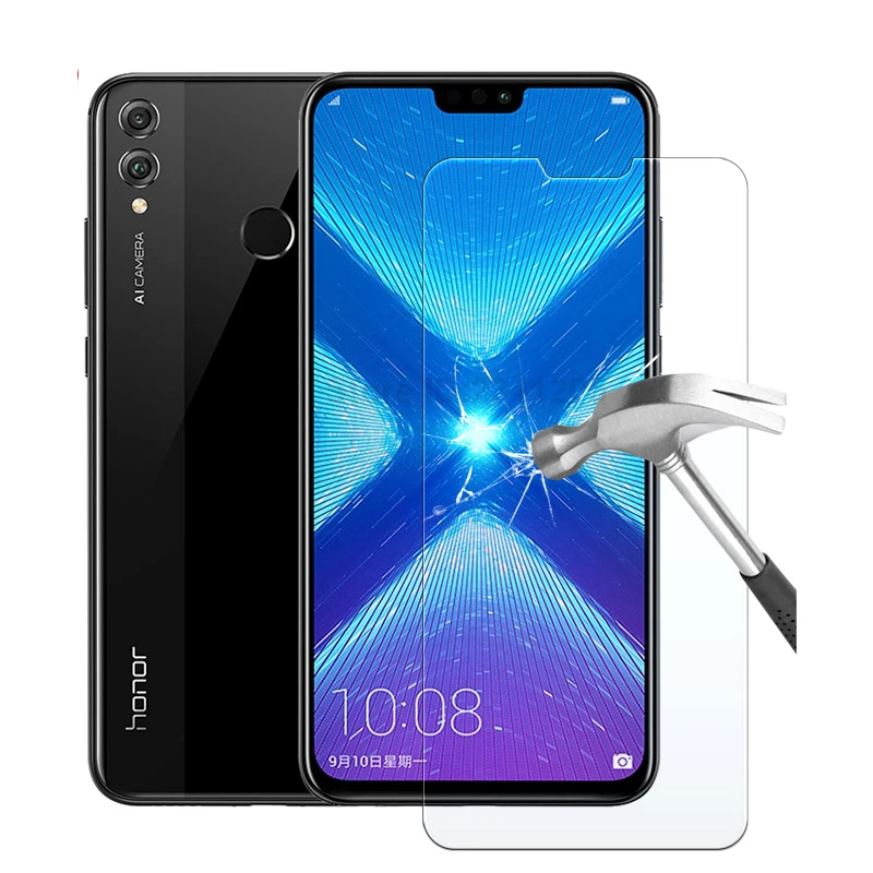 Защитное стекло для Huawei Honor 8x закаленное Защита экрана honor 8 lite pro 8c x c 8plus c8 x8