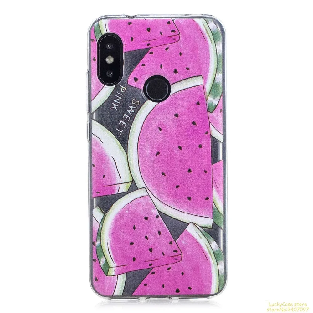 Высокого качества силиконовый чехол для Xiaomi A2 Lite телефон случаях мультфильма