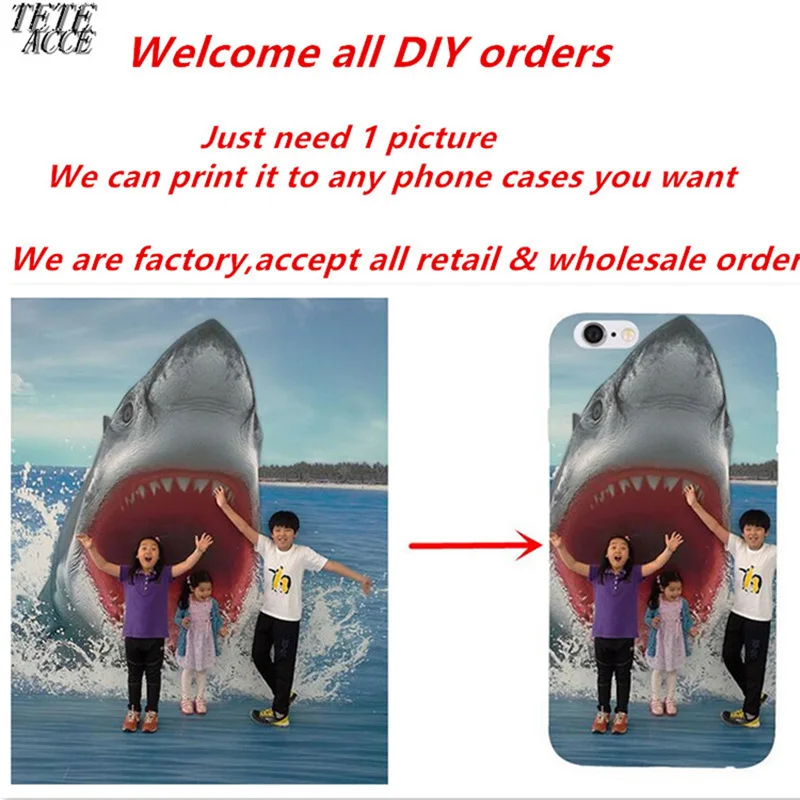 DIY custom design own name Customize printing your photo picture phone case cover for Alcatel 1 3 5 7 1C 1X 3V 3C 3X 3L 1S 2019 | Мобильные