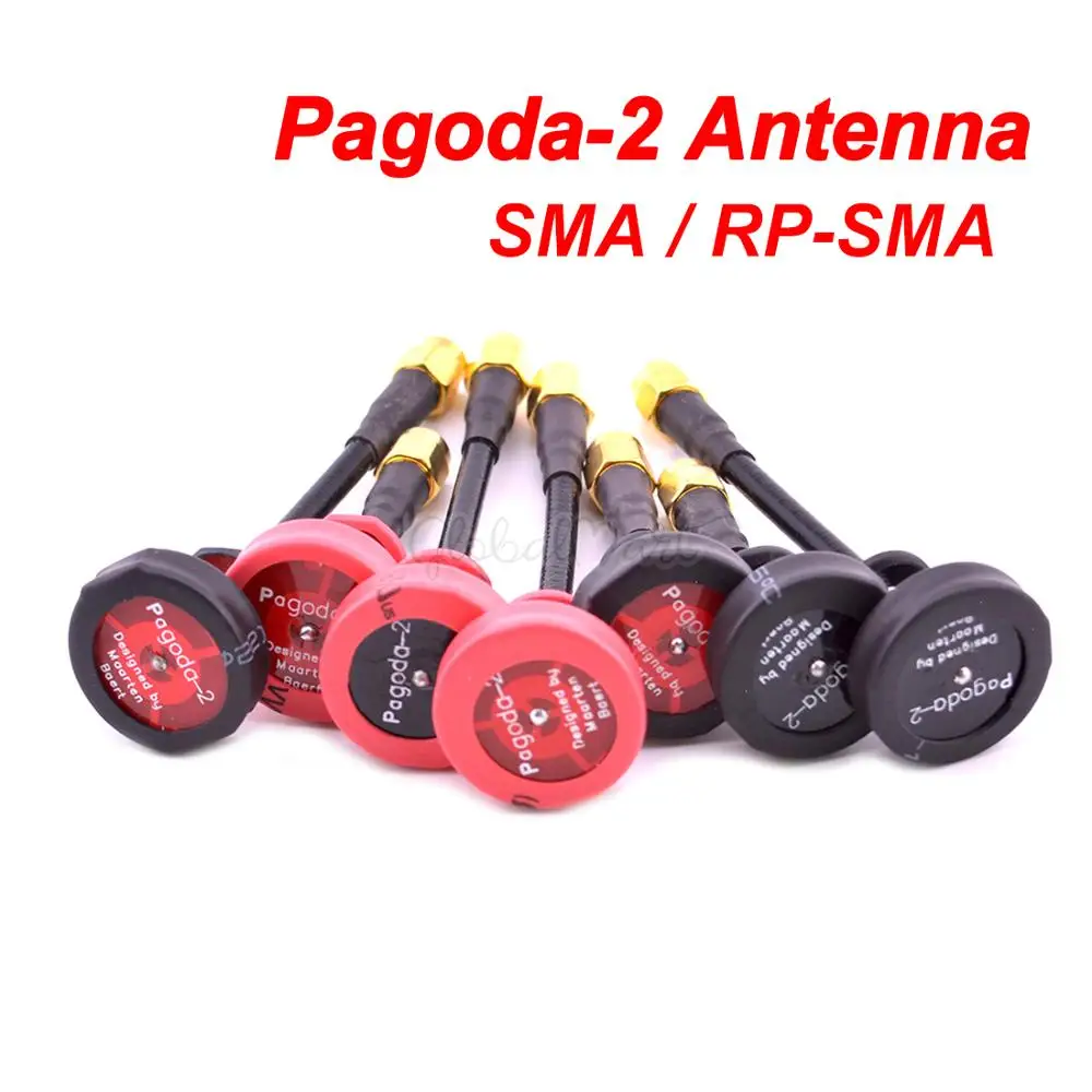 Пагода 2 пагода-2 5,8 ГГц FPV антенна SMA и RP-SMA Разъем для RC FPV гоночный Дрон Квадрокоптер Wizard X220S
