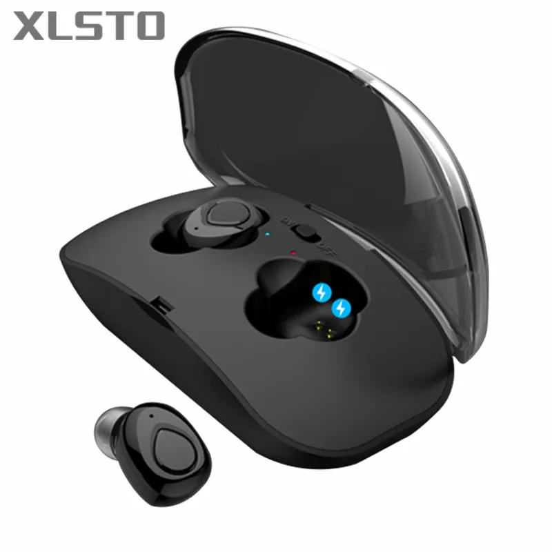 XLSTO X18 TWS БЕСПРОВОДНЫЕ стереофонические bluetooth наушники с зарядным устройством