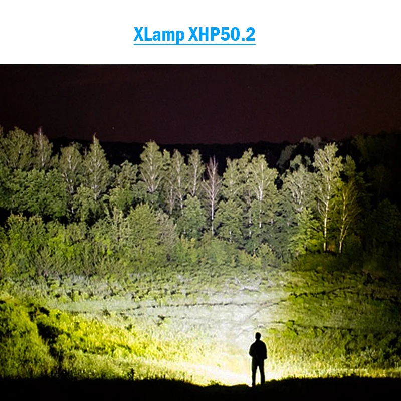 HS522 мощный флэш-светильник led xhp50.2 зарядка через usb Zoom xhp50 СВЕТОДИОДНЫЙ Фонарь ручной 18650 или 26650 перезаряжаемый фонарь для охоты