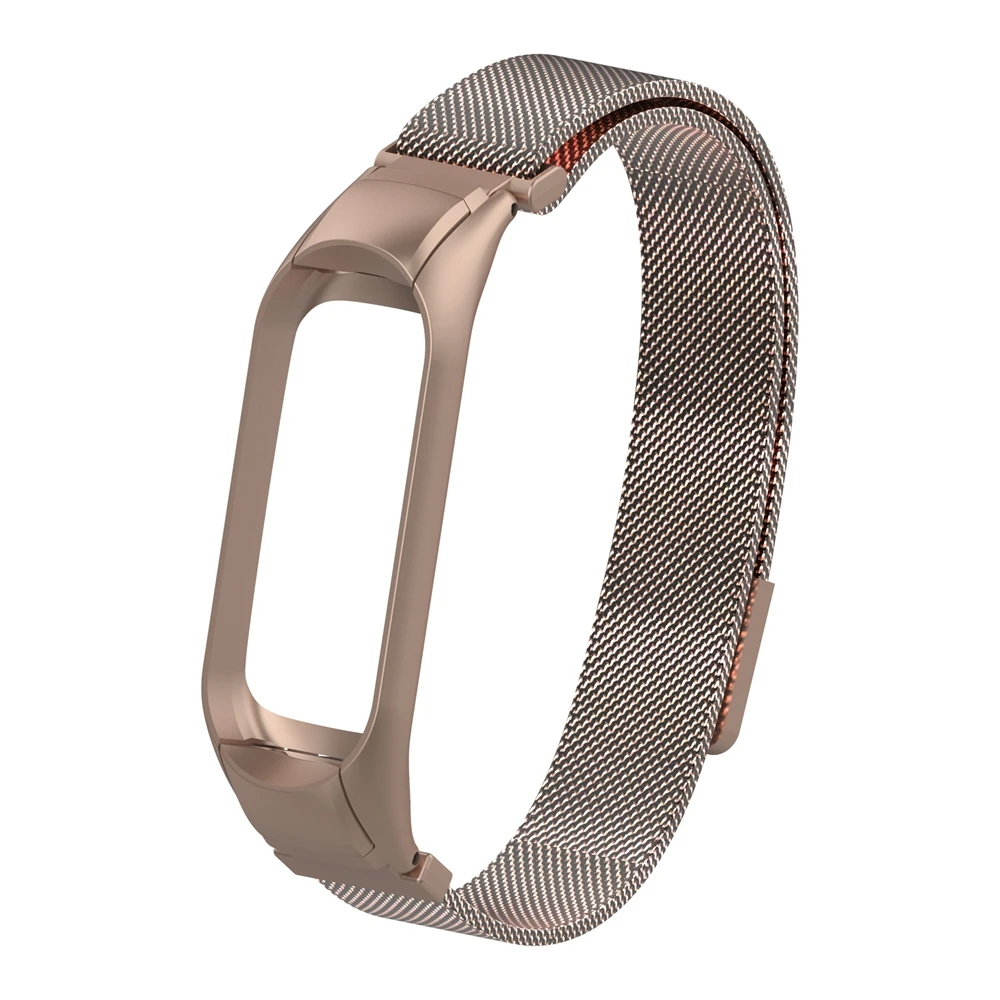 Металлический браслет mi lanese Loop для Xiaomi mi Band 4 Srtap mi Band 4 магнитный браслет из нержавеющей стали mi Band 3 ремешок для mi Band 3 полосы