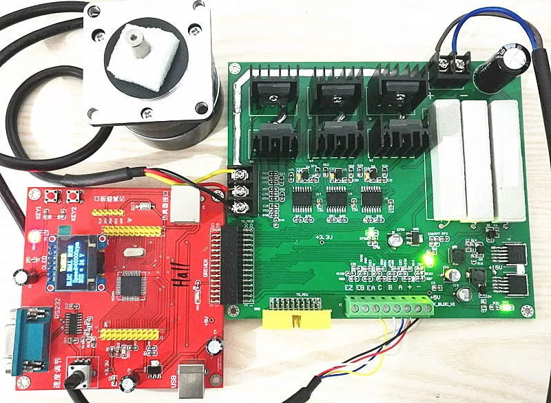 BLDC DC бесщеточный мотор обучающая доска (DSPIC33FJ32MC204) Высокая мощность 1500 Вт|board