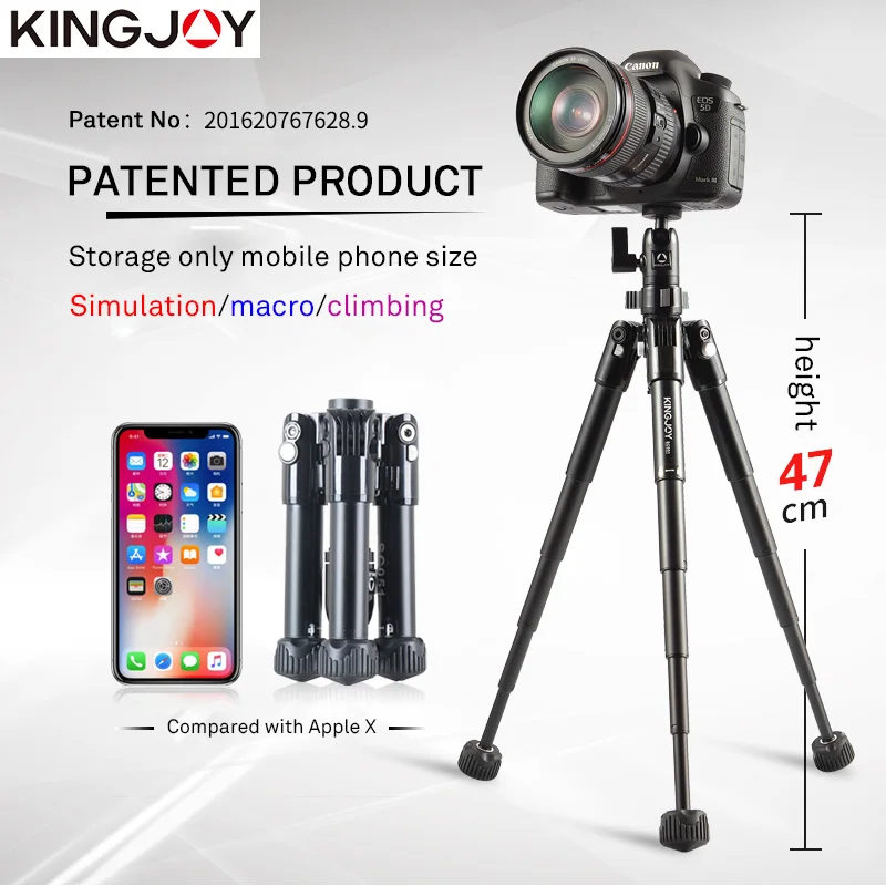 Kingjo официальный SC051 мини настольный компьютер Штатив для телефона штатив Gorillapod