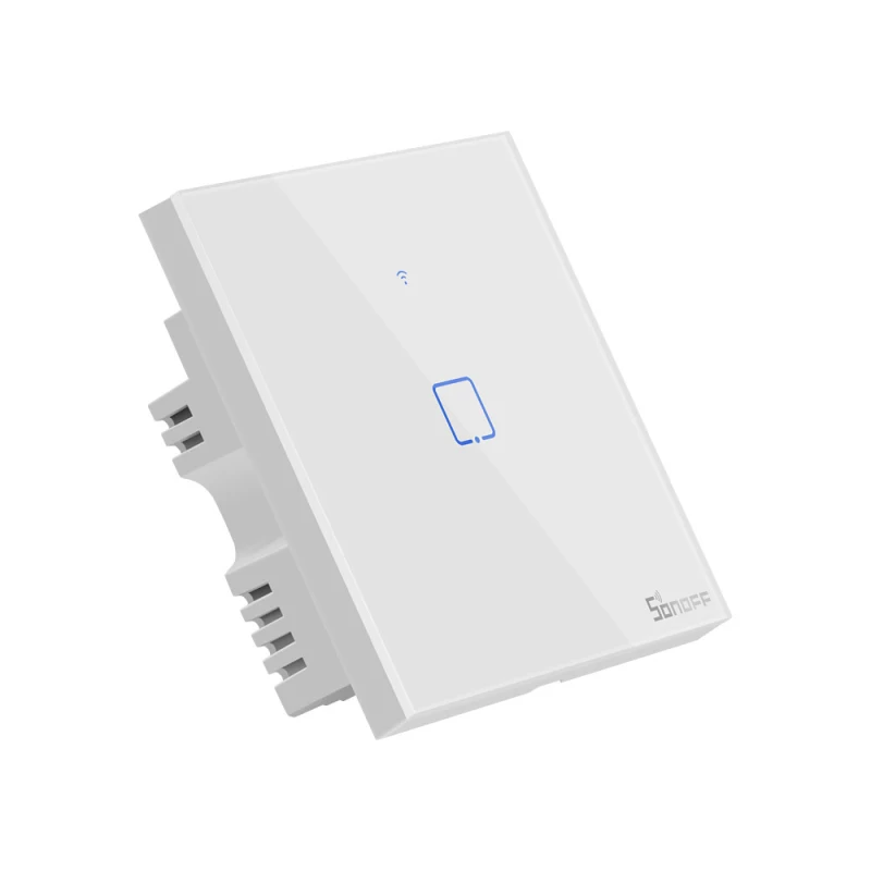 Сенсорный настенный выключатель SONOFF T0EU TX с Wi Fi беспроводной переключатель для