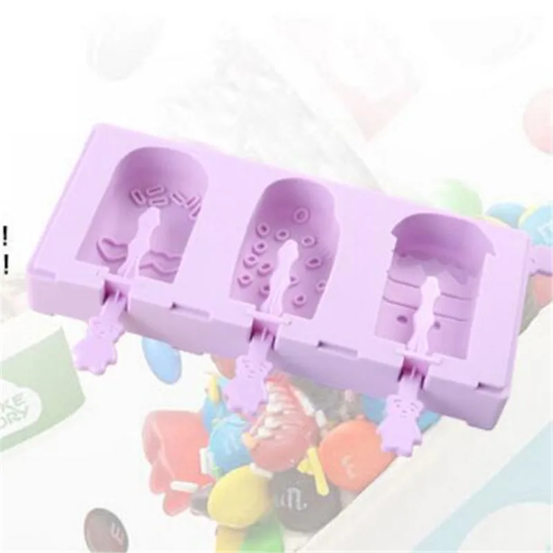 Креативная силиконовая форма сделай сам для мороженого зеркальная изготовления