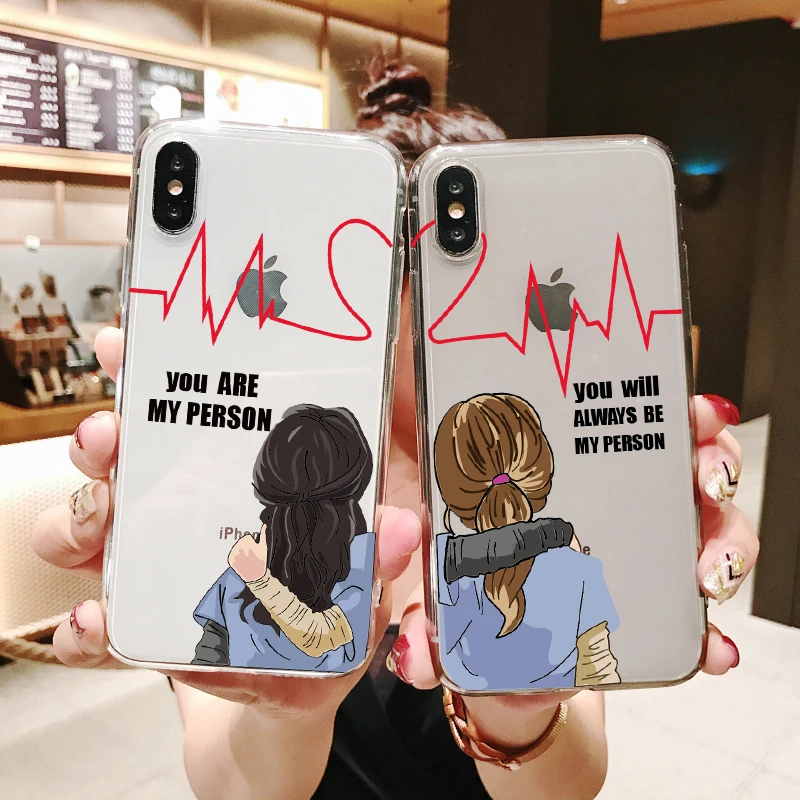 Ты мой человек для Fundas GREYS Anatomy Мягкий силиконовый чехол для телефона TPU чехол для iPhone SE 5 5S 6 6splus 7 8 Plus Макс XR XS X10