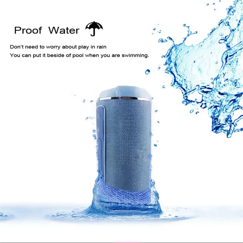 Wireless Bluetooth Speaker Waterproof Portable Outdoor sports handsfree stereo bass Column for the computer ios android |