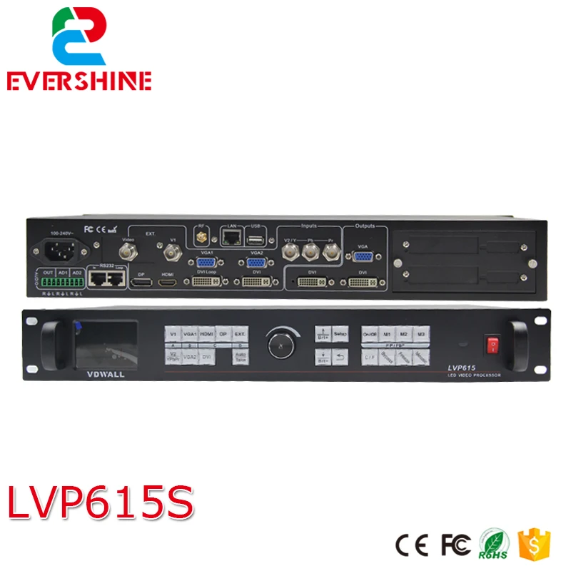 VDWALL LVP615S/LVP615D/LVP615 светодиодный HD видео процессор Wifi Пульт дистанционного управления для арендного светодиодного экрана, поддержка расширенного порта SDI HDMI