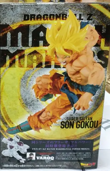 BANPRESTO SSJ SON GOKOU VS frieza полная мощность матча производителей Фигурки игрушки Dragon Ball Z Гоку Фриза модель